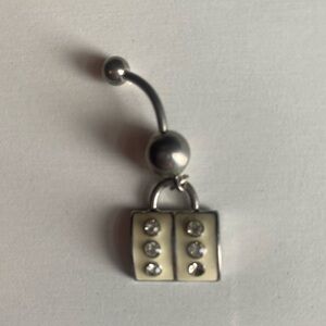 NEW Bag navel jewelry piece